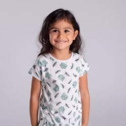 Remera nena alma estampada