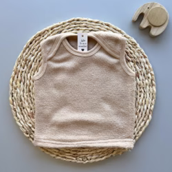 Chaleco bebe Polar Beige